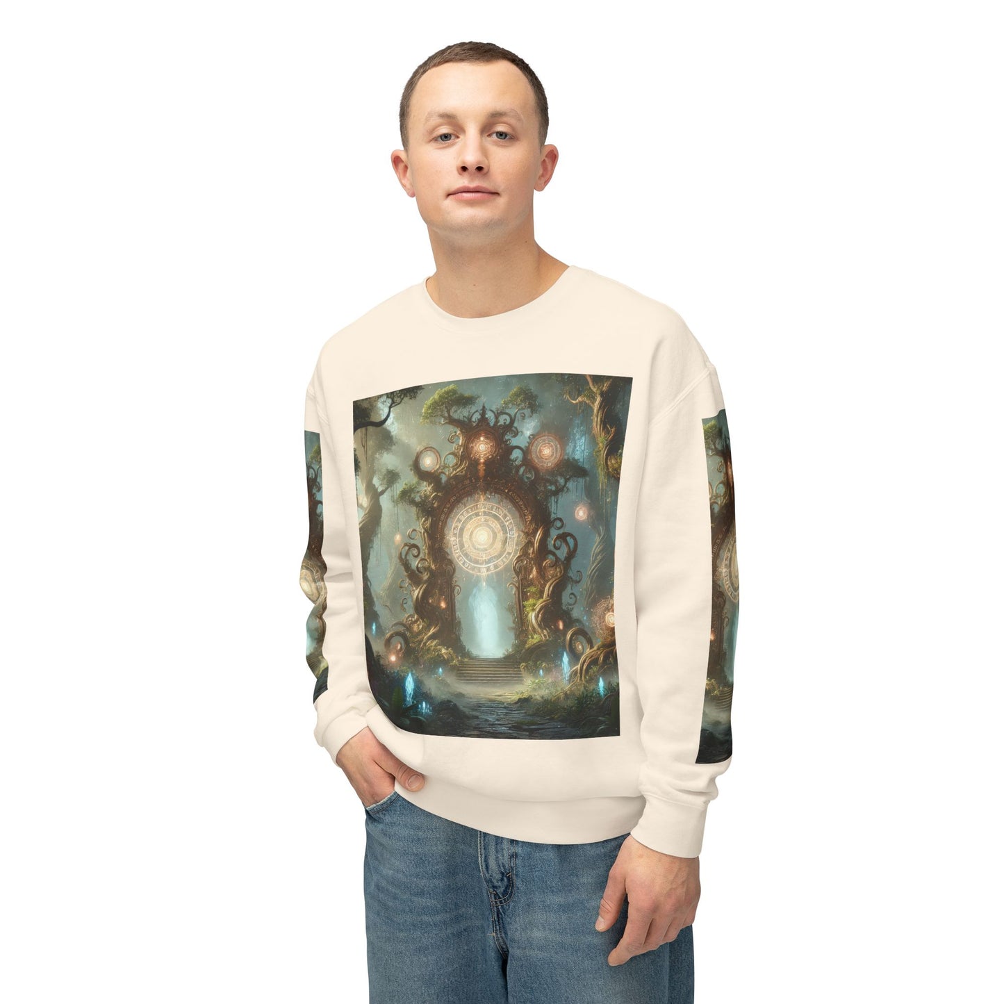 Unisex Lightweight Crewneck Sweatshirt