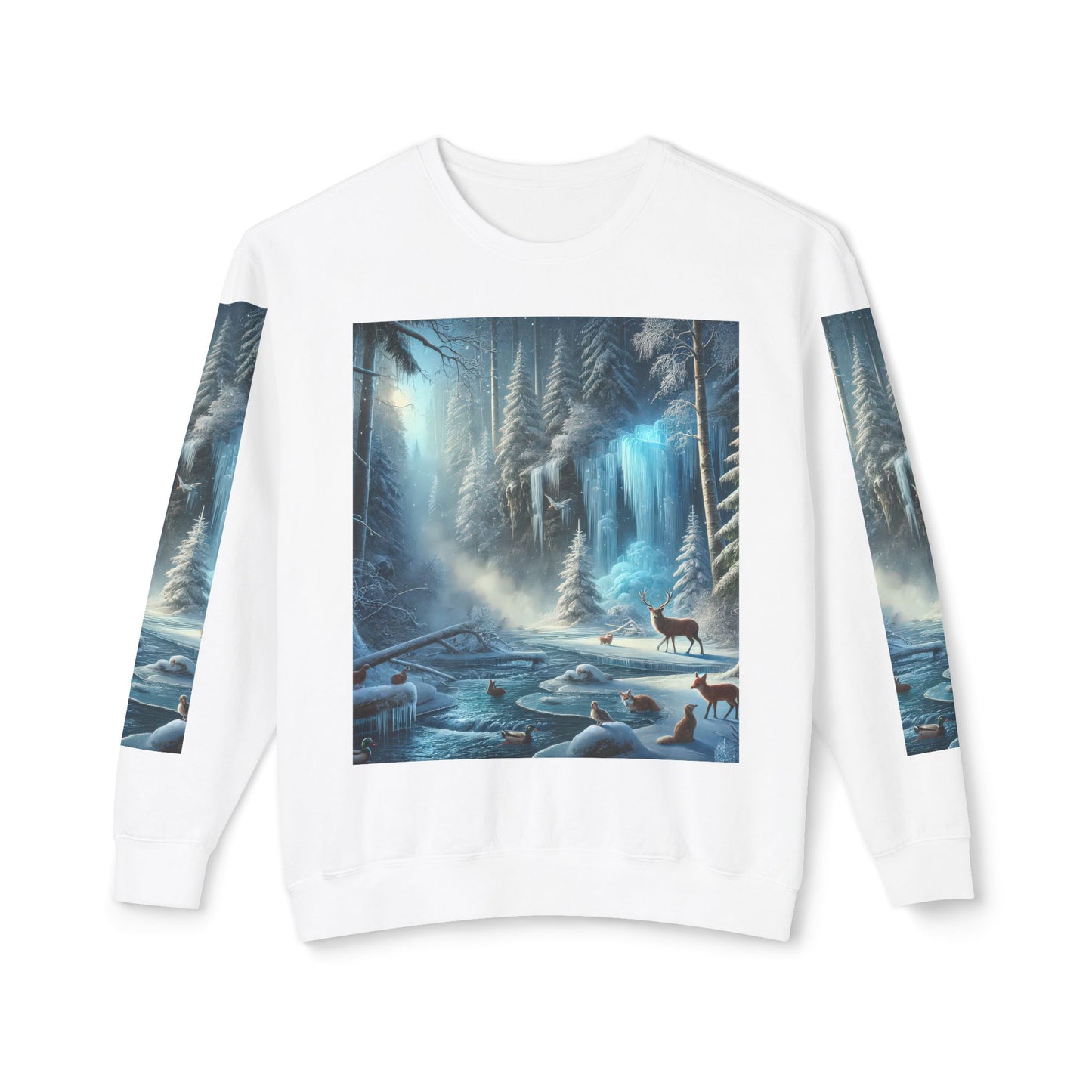 Unisex Lightweight Crewneck Sweatshirt