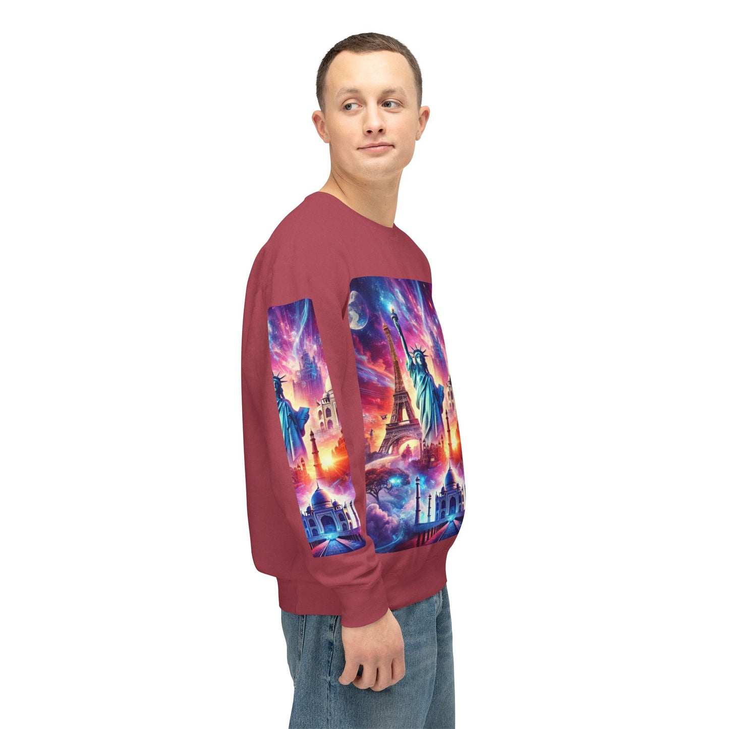 Unisex Lightweight Crewneck Sweatshirt