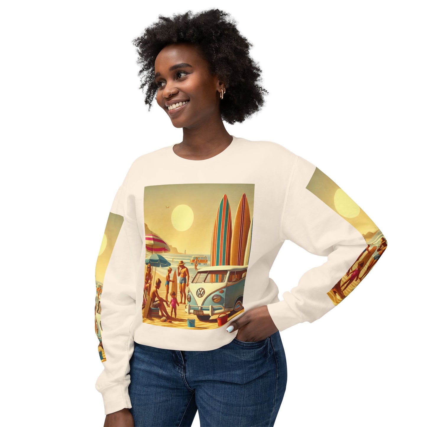 Unisex Lightweight Crewneck Sweatshirt