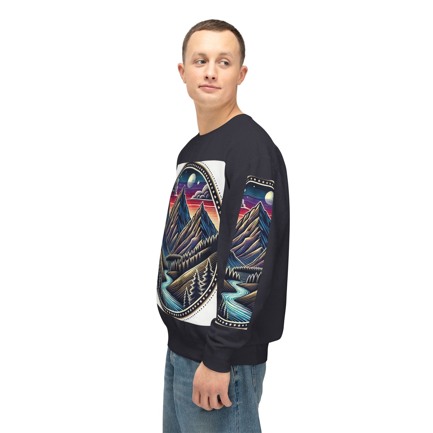 Unisex Lightweight Crewneck Sweatshirt