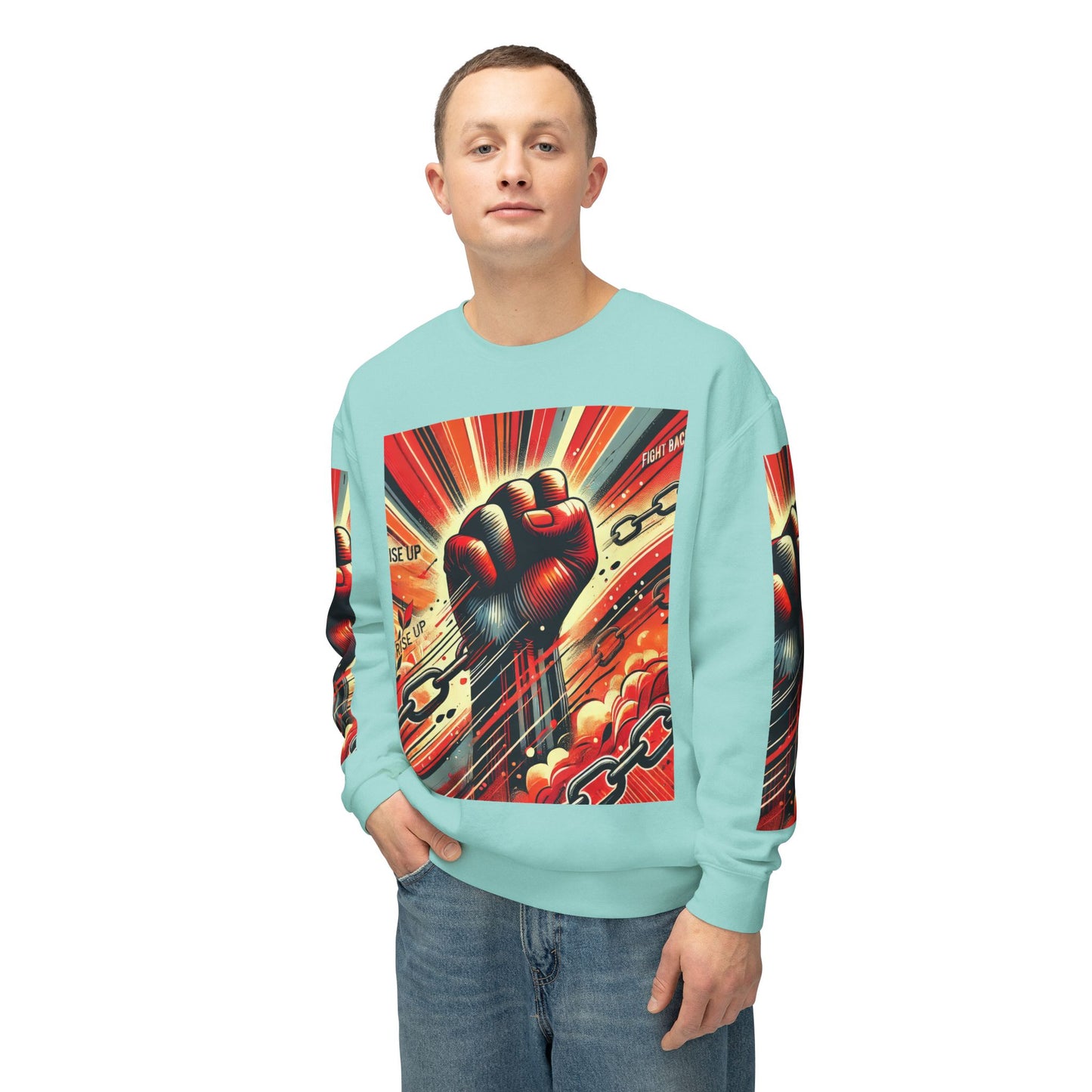 Unisex Lightweight Crewneck Sweatshirt