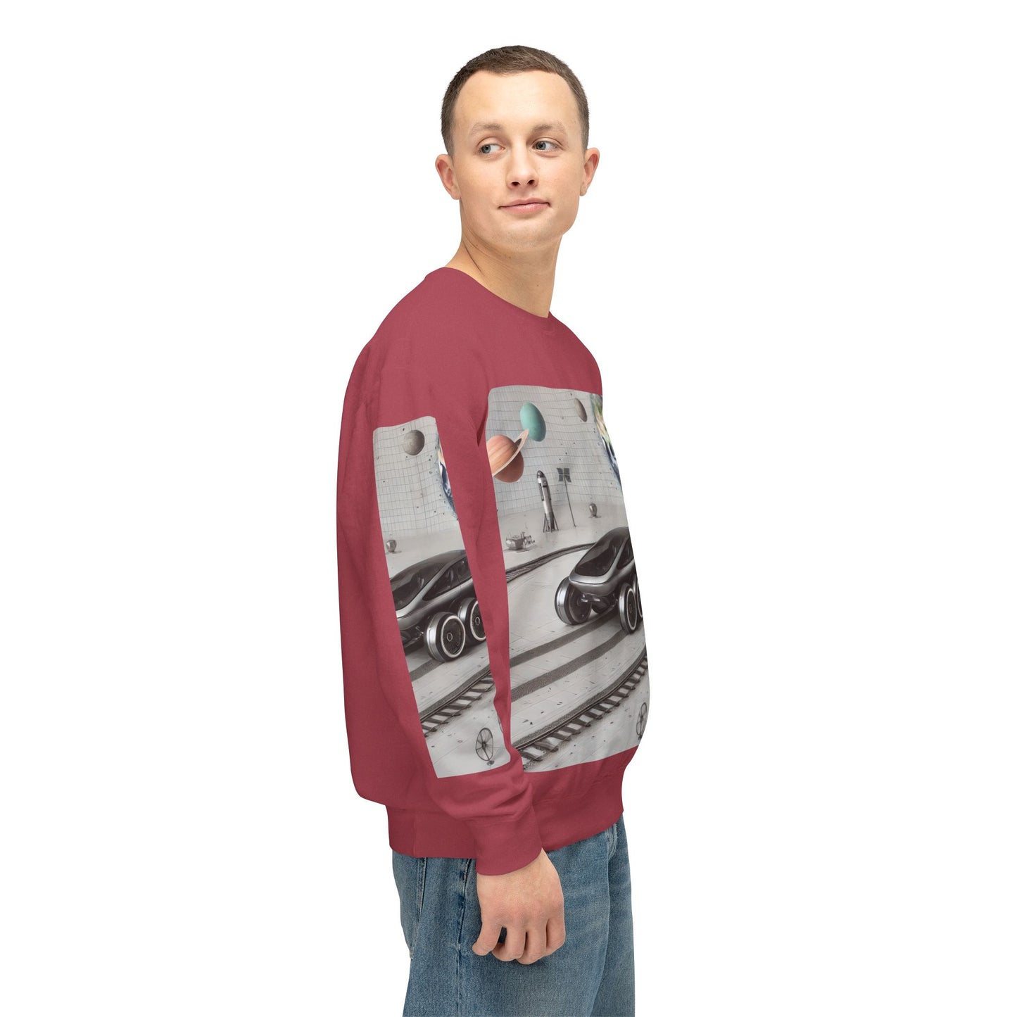 Unisex Lightweight Crewneck Sweatshirt