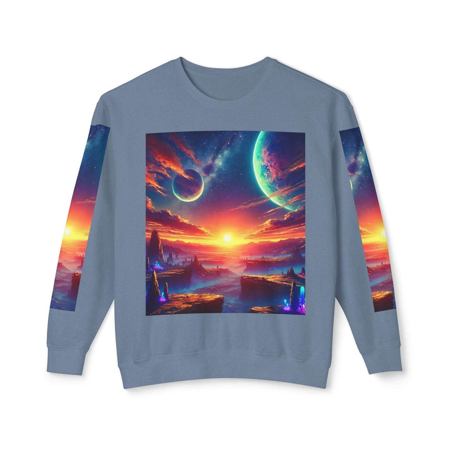 Unisex Lightweight Crewneck Sweatshirt