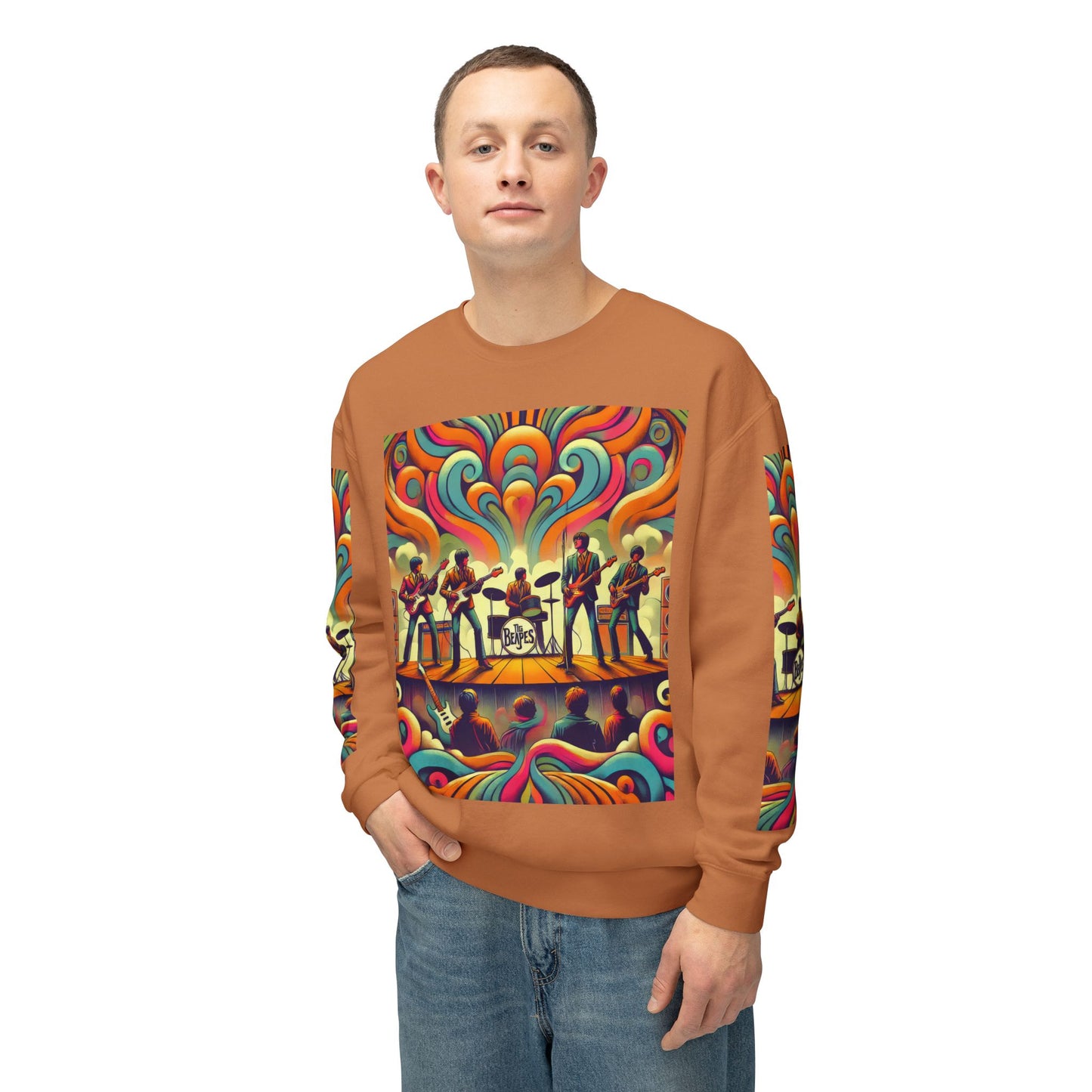 Unisex Lightweight Crewneck Sweatshirt