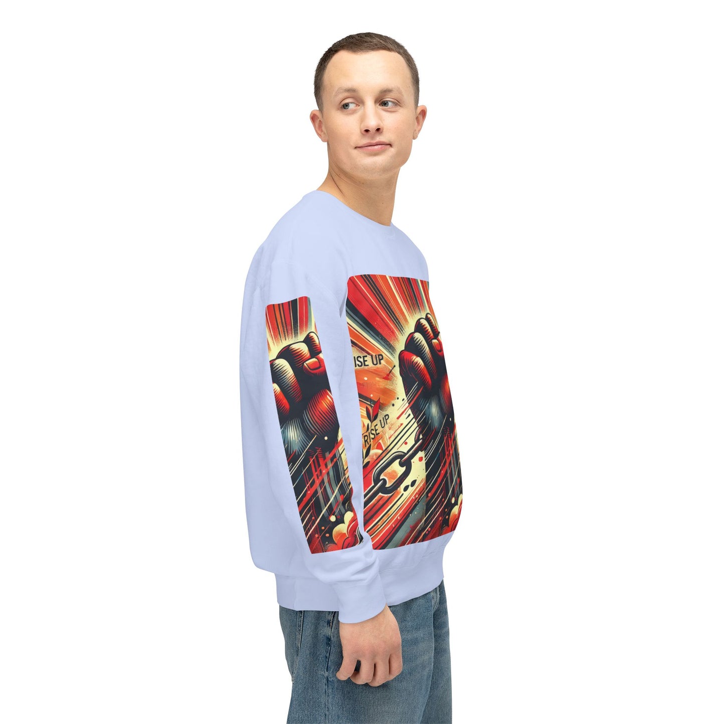 Unisex Lightweight Crewneck Sweatshirt