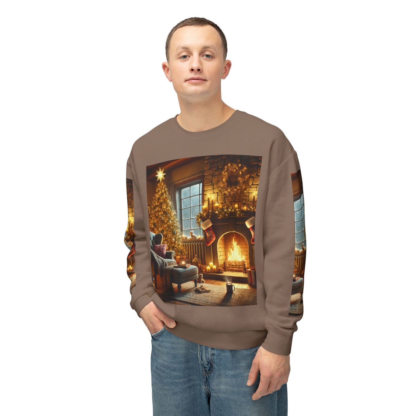 Unisex Lightweight Crewneck Sweatshirt
