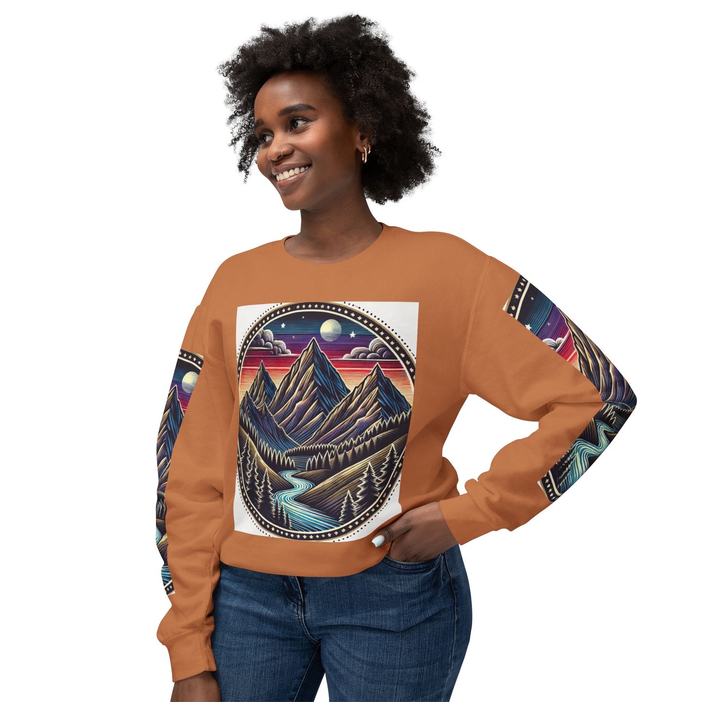 Unisex Lightweight Crewneck Sweatshirt