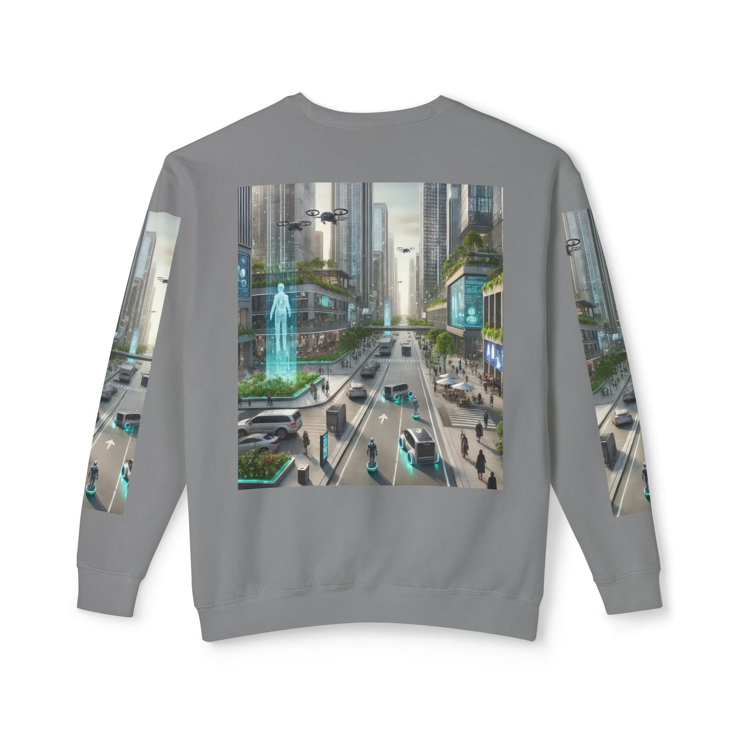 Unisex Lightweight Crewneck Sweatshirt