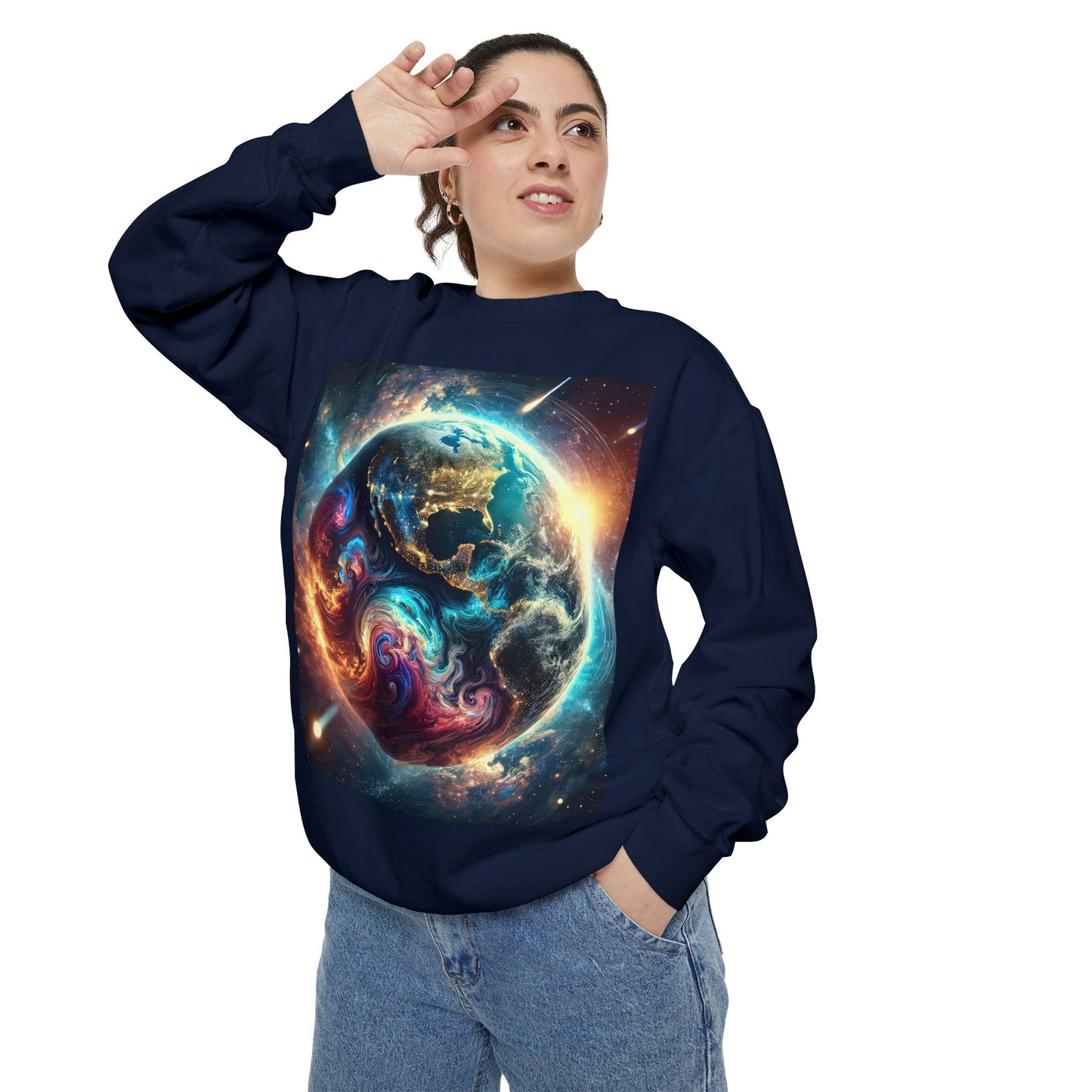 Unisex Garment-Dyed Sweatshirt