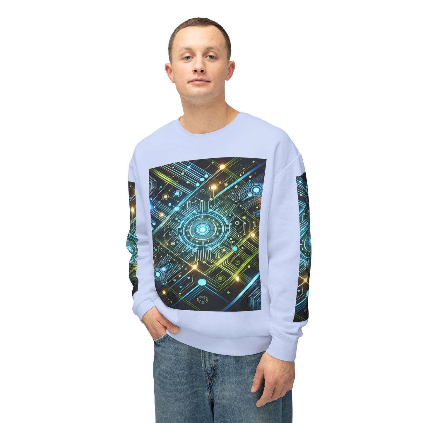 Unisex Lightweight Crewneck Sweatshirt