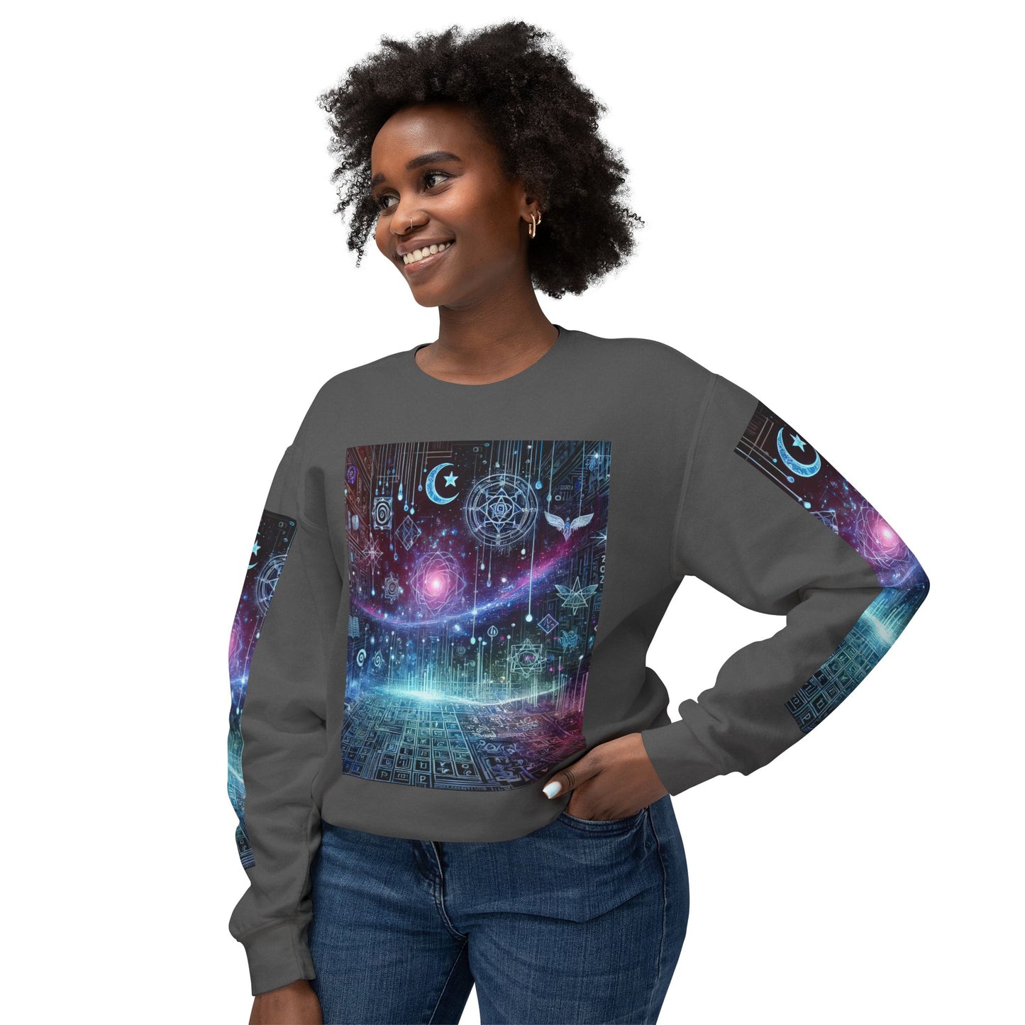 Unisex Lightweight Crewneck Sweatshirt