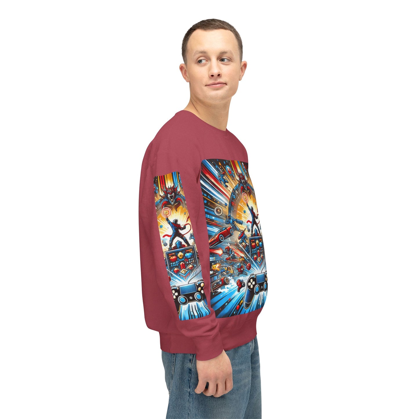 Unisex Lightweight Crewneck Sweatshirt