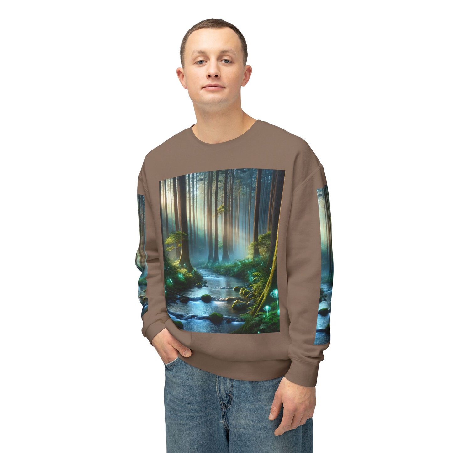 Unisex Lightweight Crewneck Sweatshirt