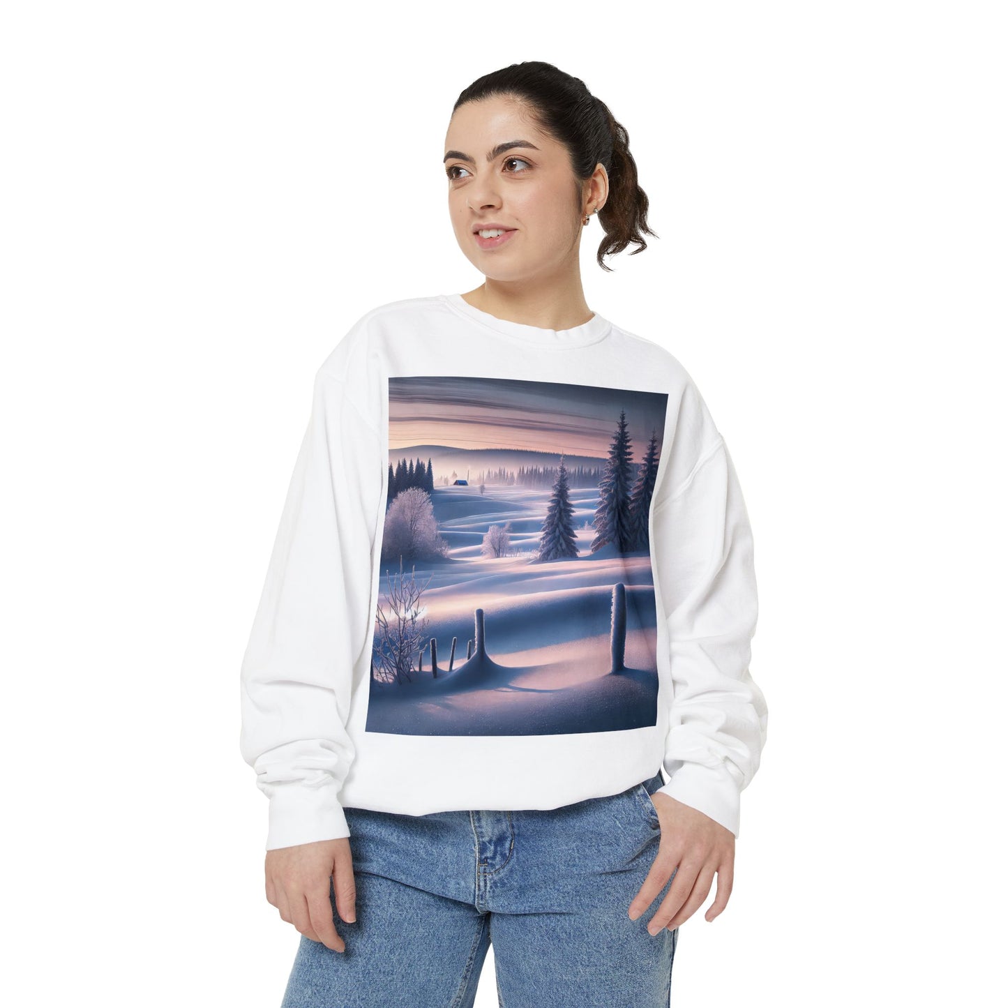 Unisex Garment-Dyed Sweatshirt