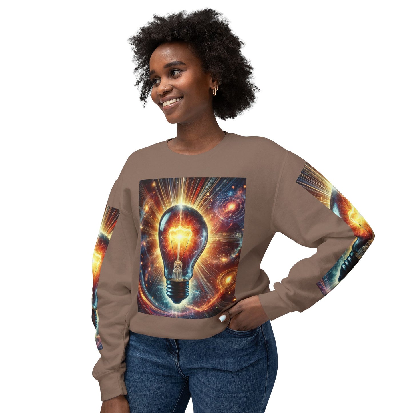 Unisex Lightweight Crewneck Sweatshirt