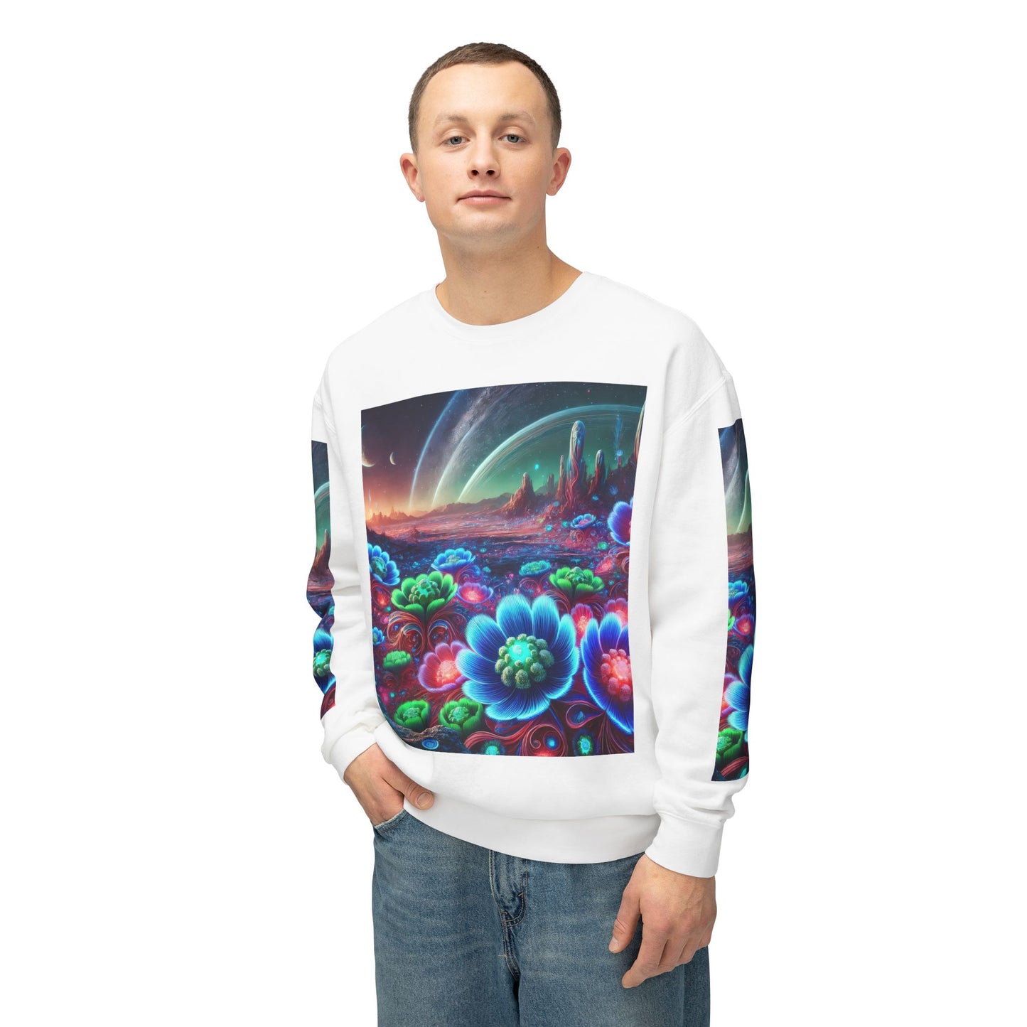 Unisex Lightweight Crewneck Sweatshirt