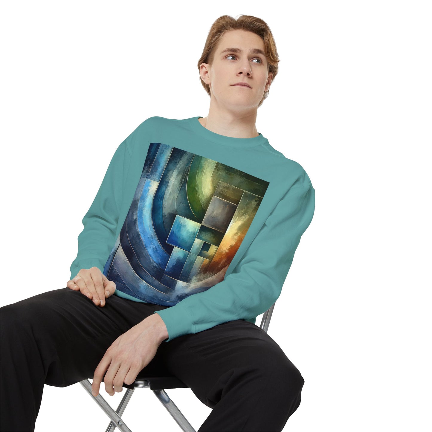 Unisex Garment-Dyed Sweatshirt