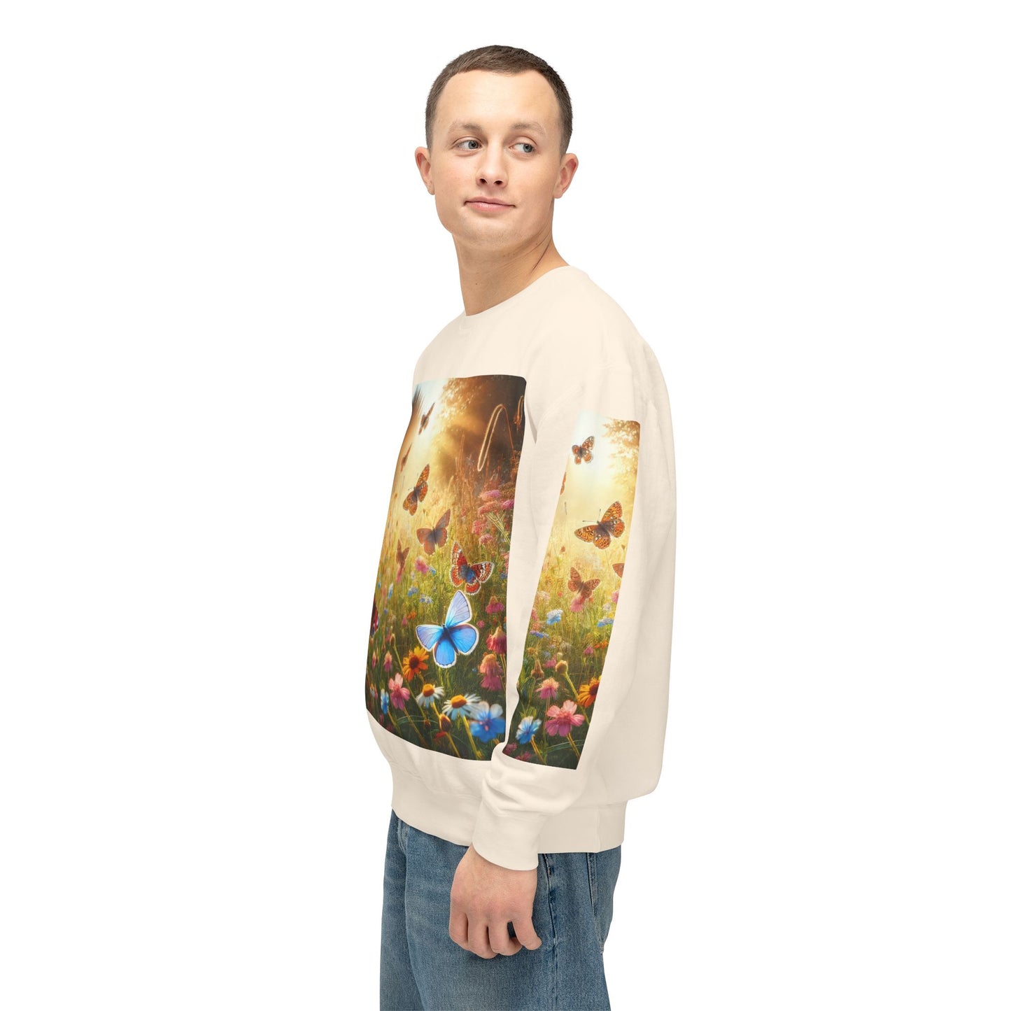 Unisex Lightweight Crewneck Sweatshirt