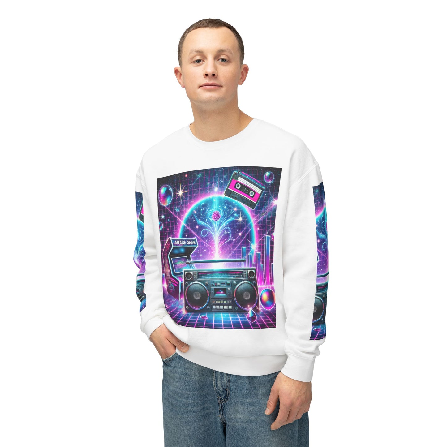 Unisex Lightweight Crewneck Sweatshirt