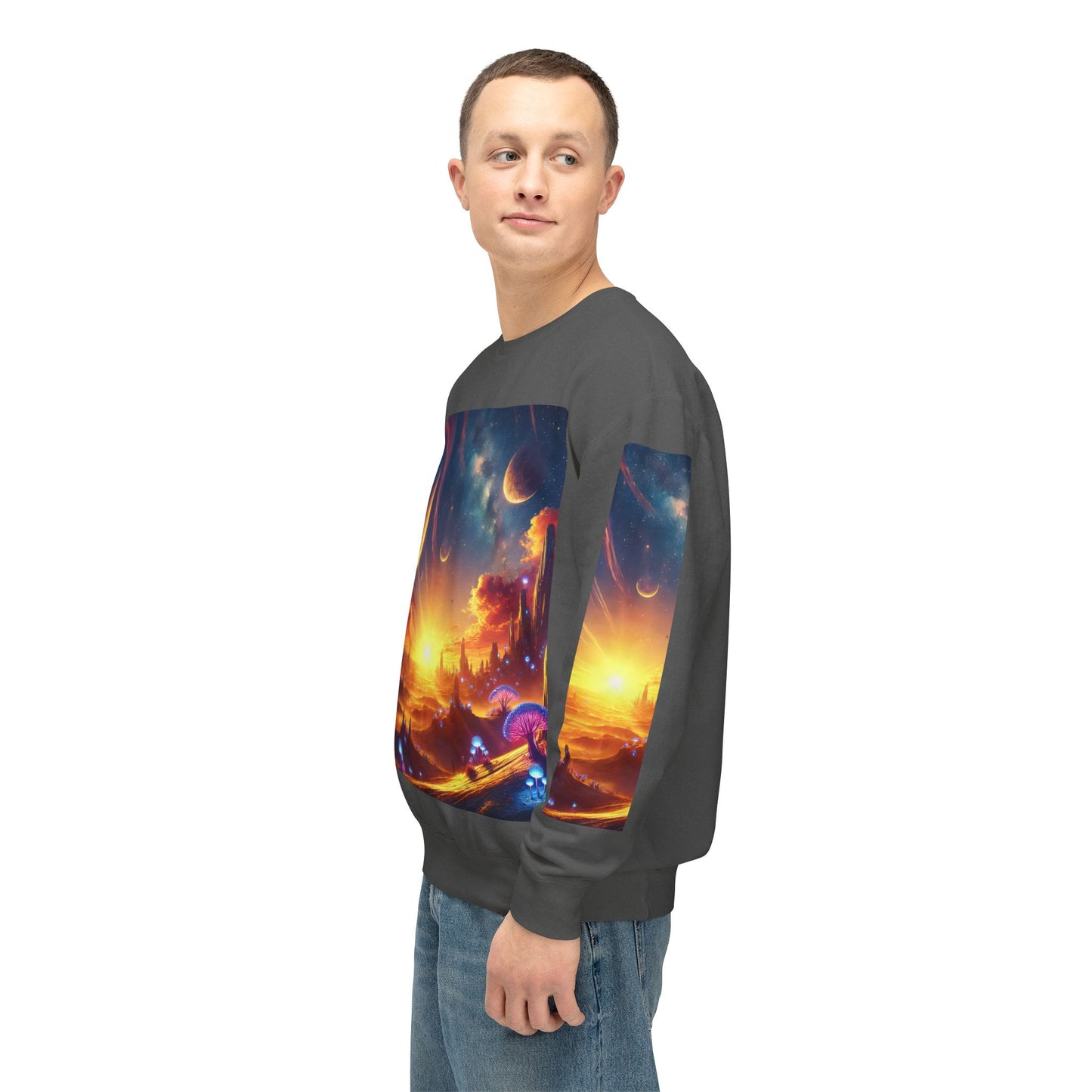 Unisex Lightweight Crewneck Sweatshirt