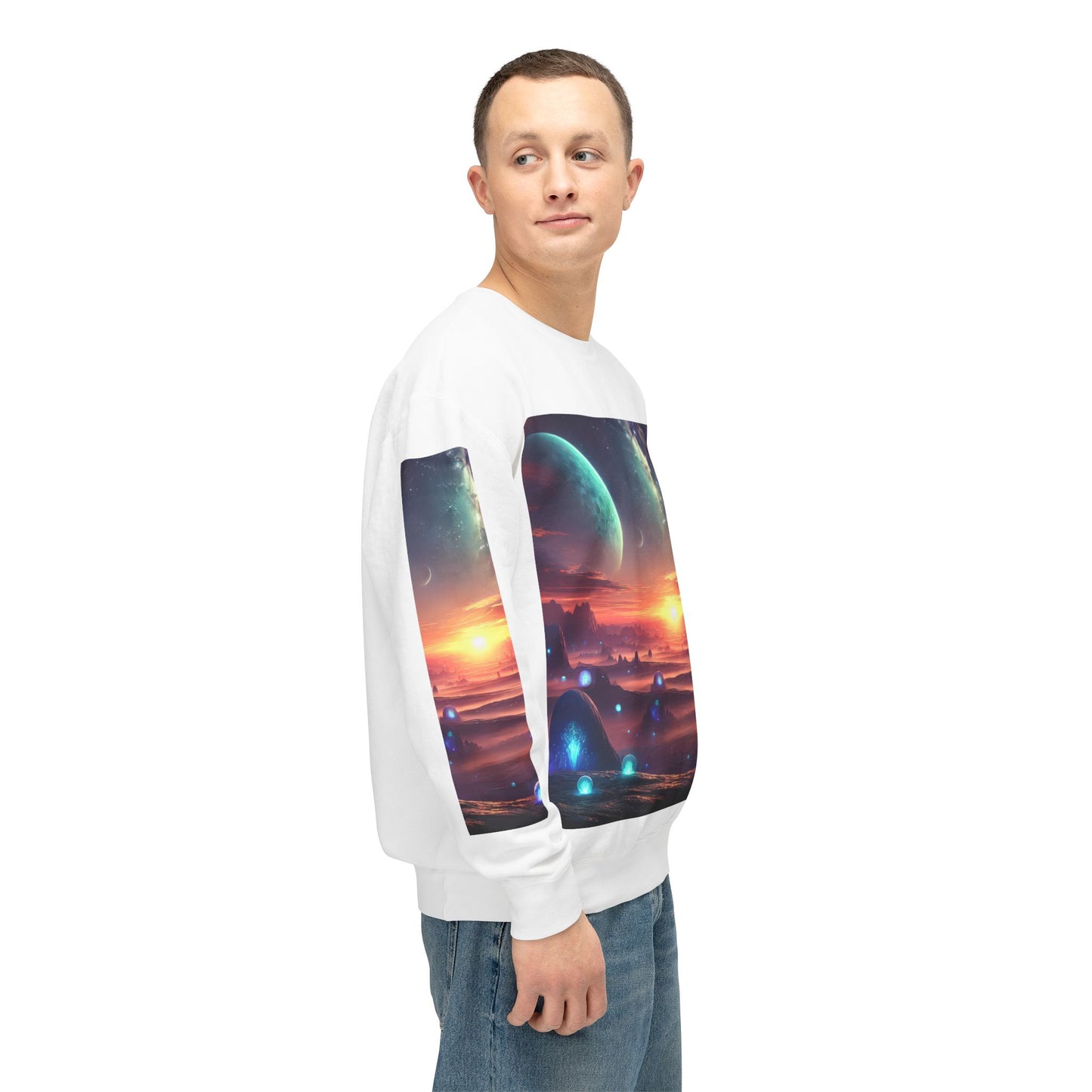 Unisex Lightweight Crewneck Sweatshirt