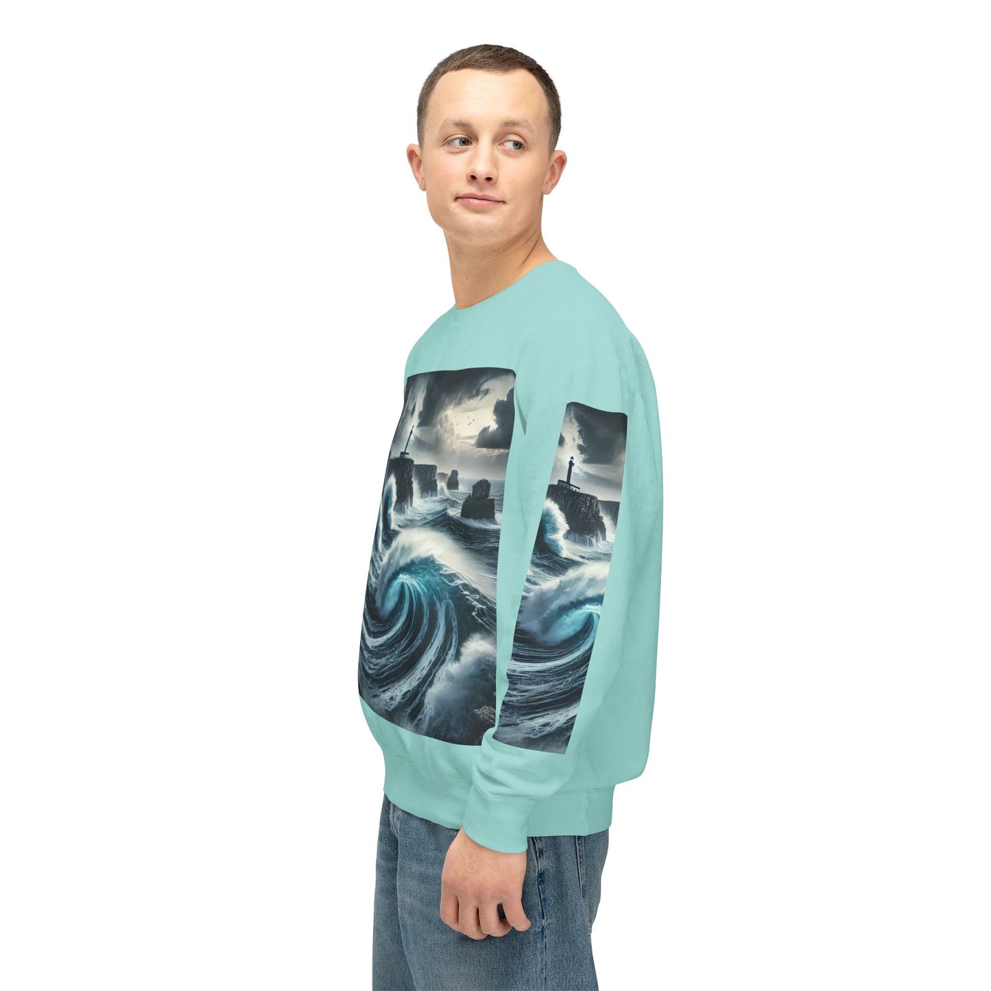 Unisex Lightweight Crewneck Sweatshirt