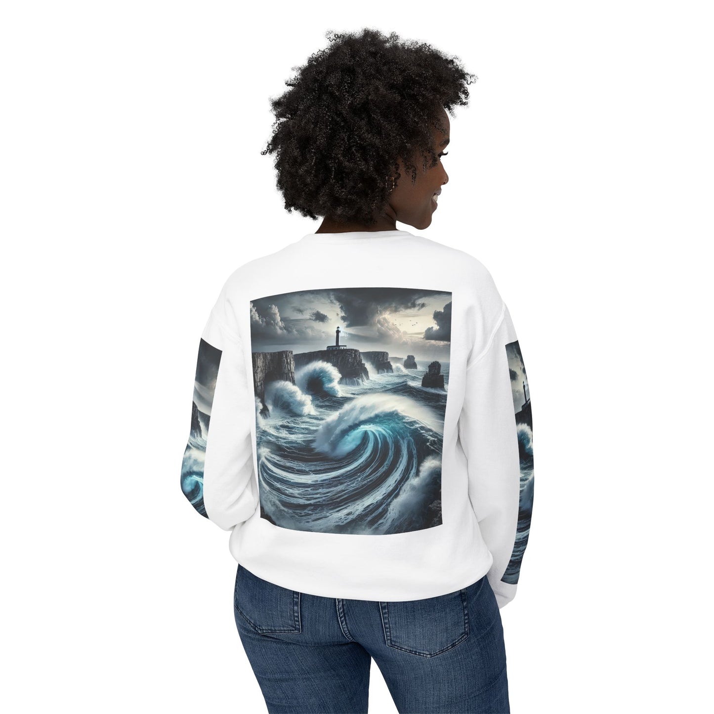 Unisex Lightweight Crewneck Sweatshirt