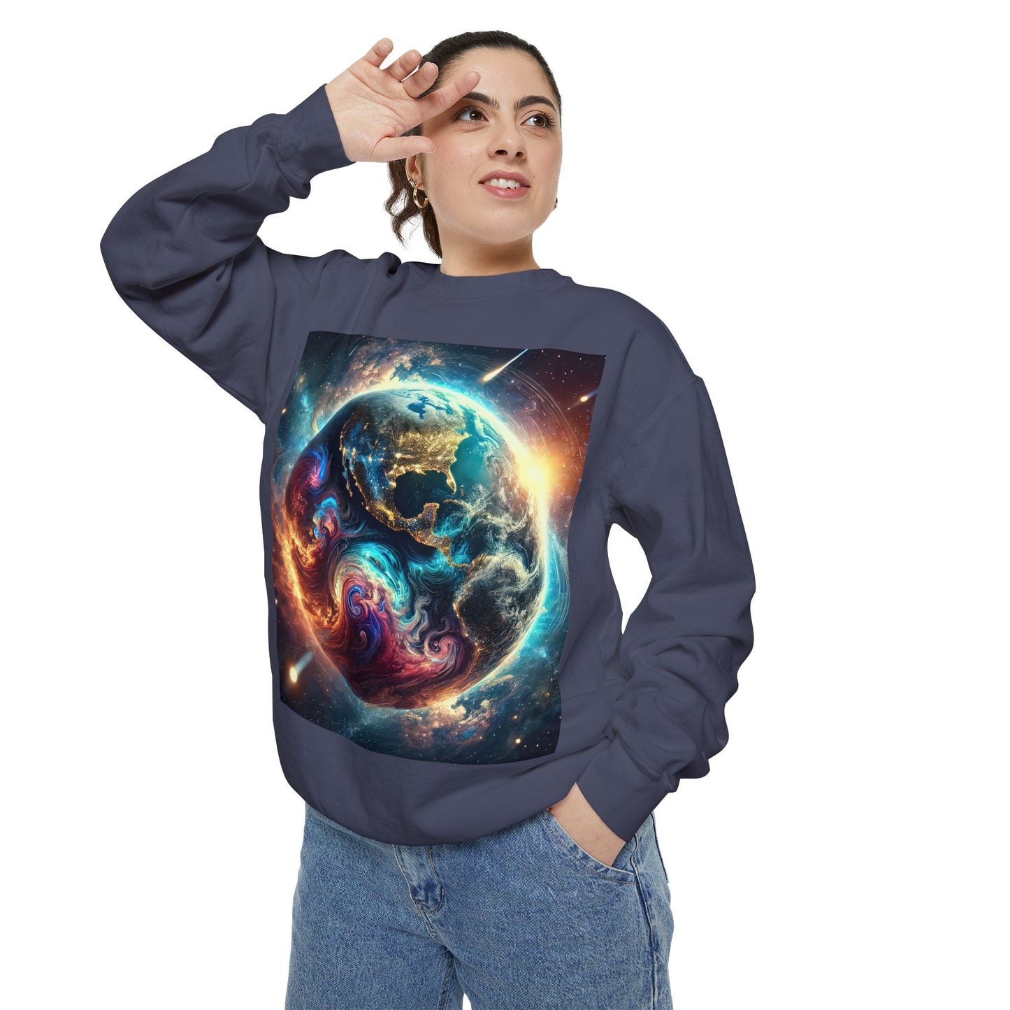 Unisex Garment-Dyed Sweatshirt