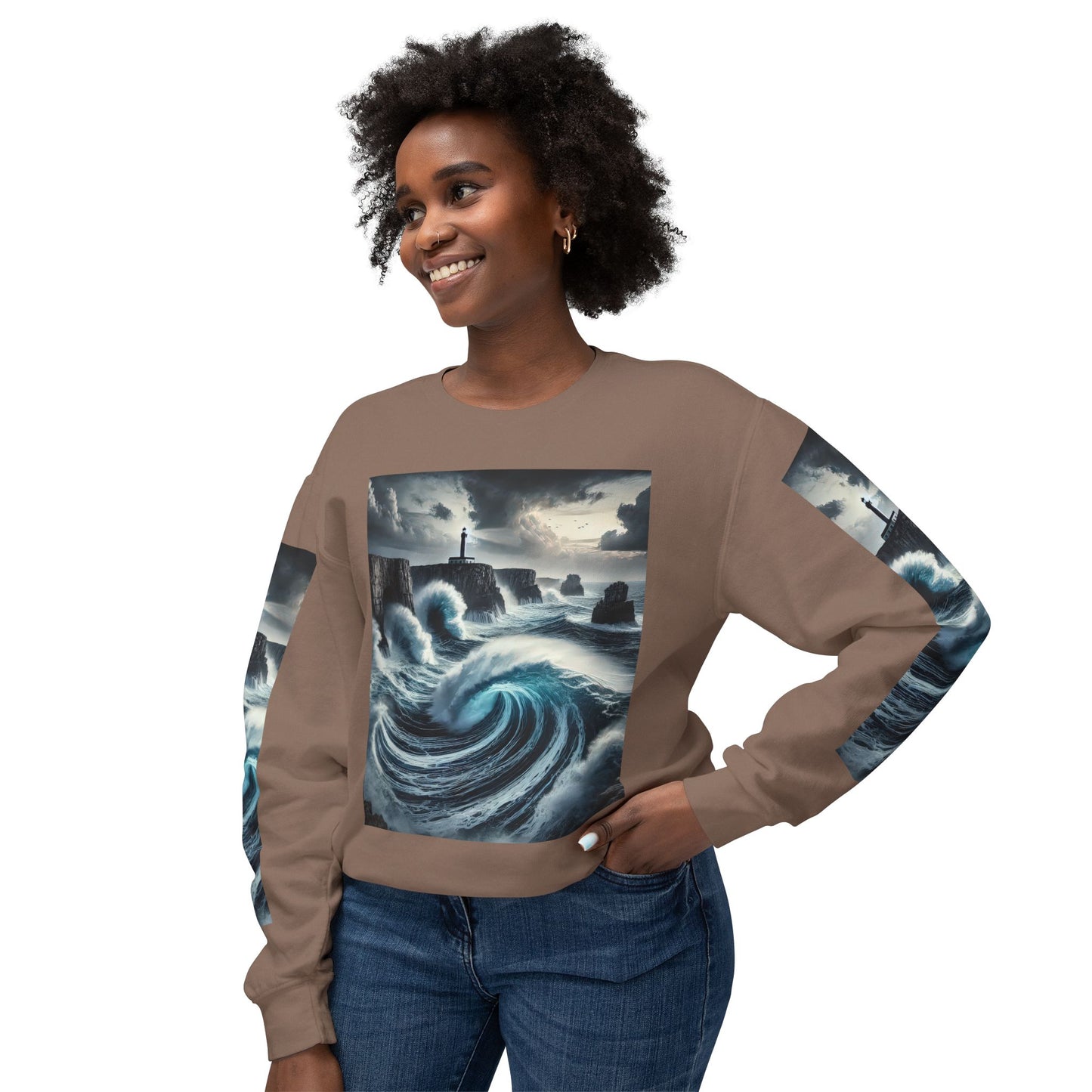 Unisex Lightweight Crewneck Sweatshirt