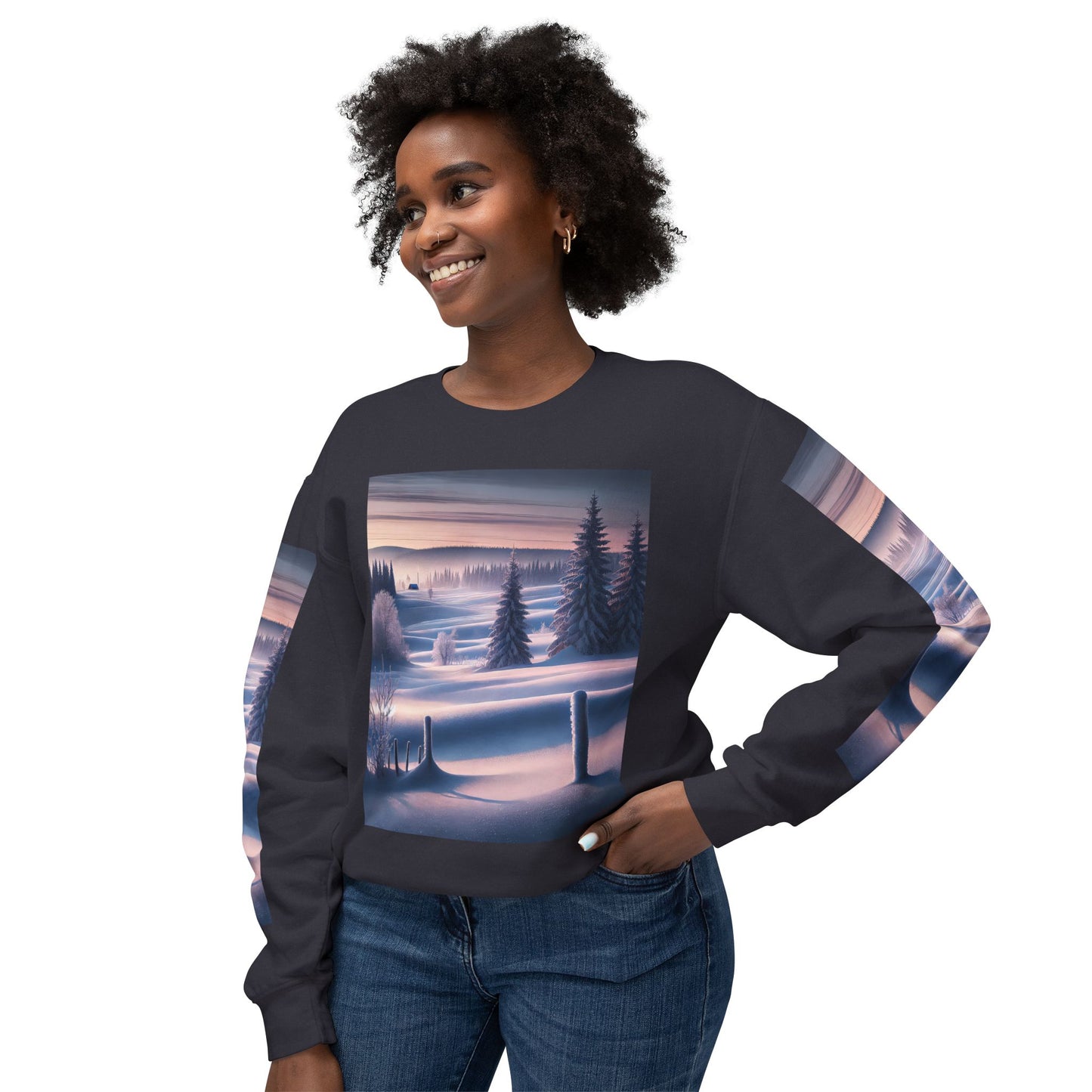 Unisex Lightweight Crewneck Sweatshirt