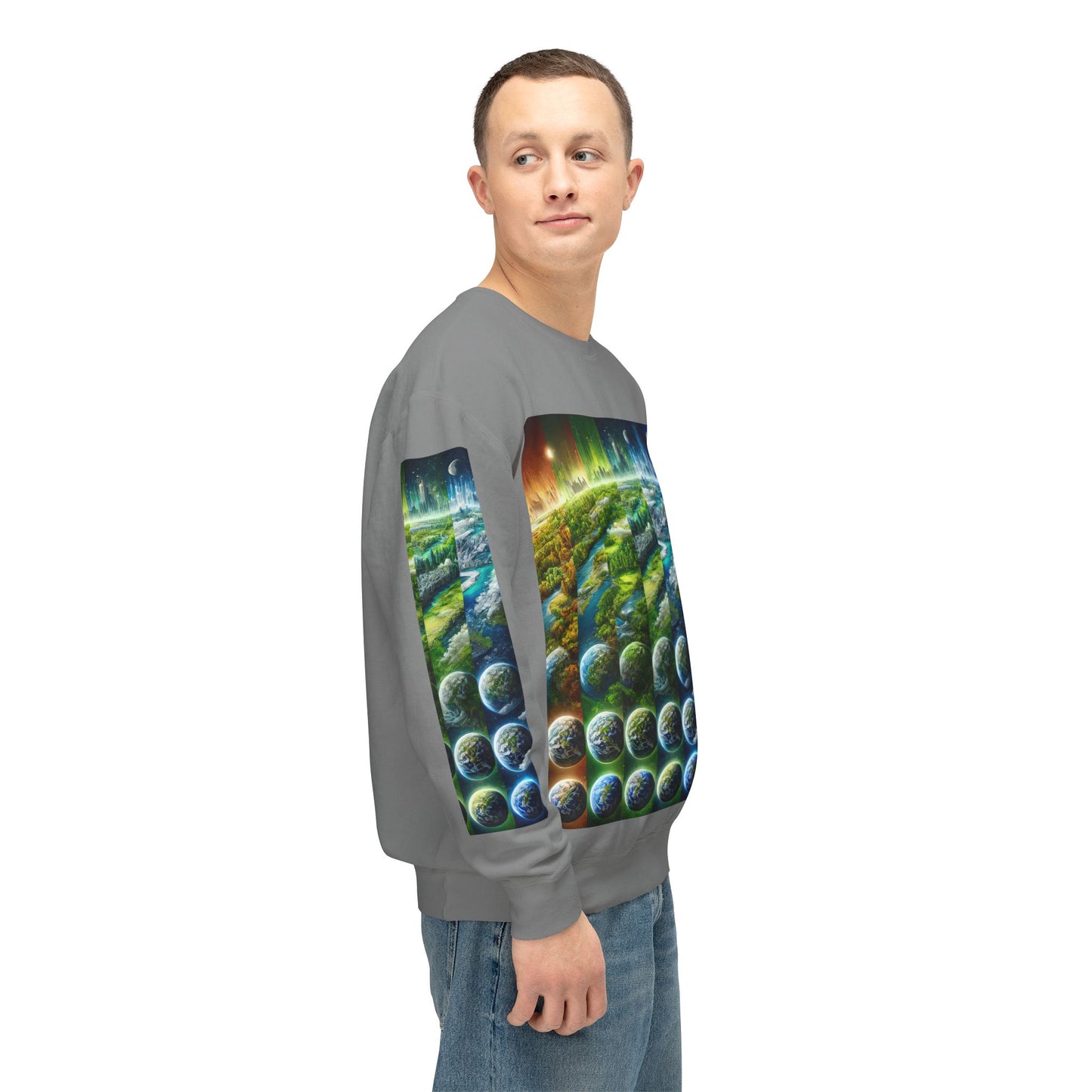 Unisex Lightweight Crewneck Sweatshirt