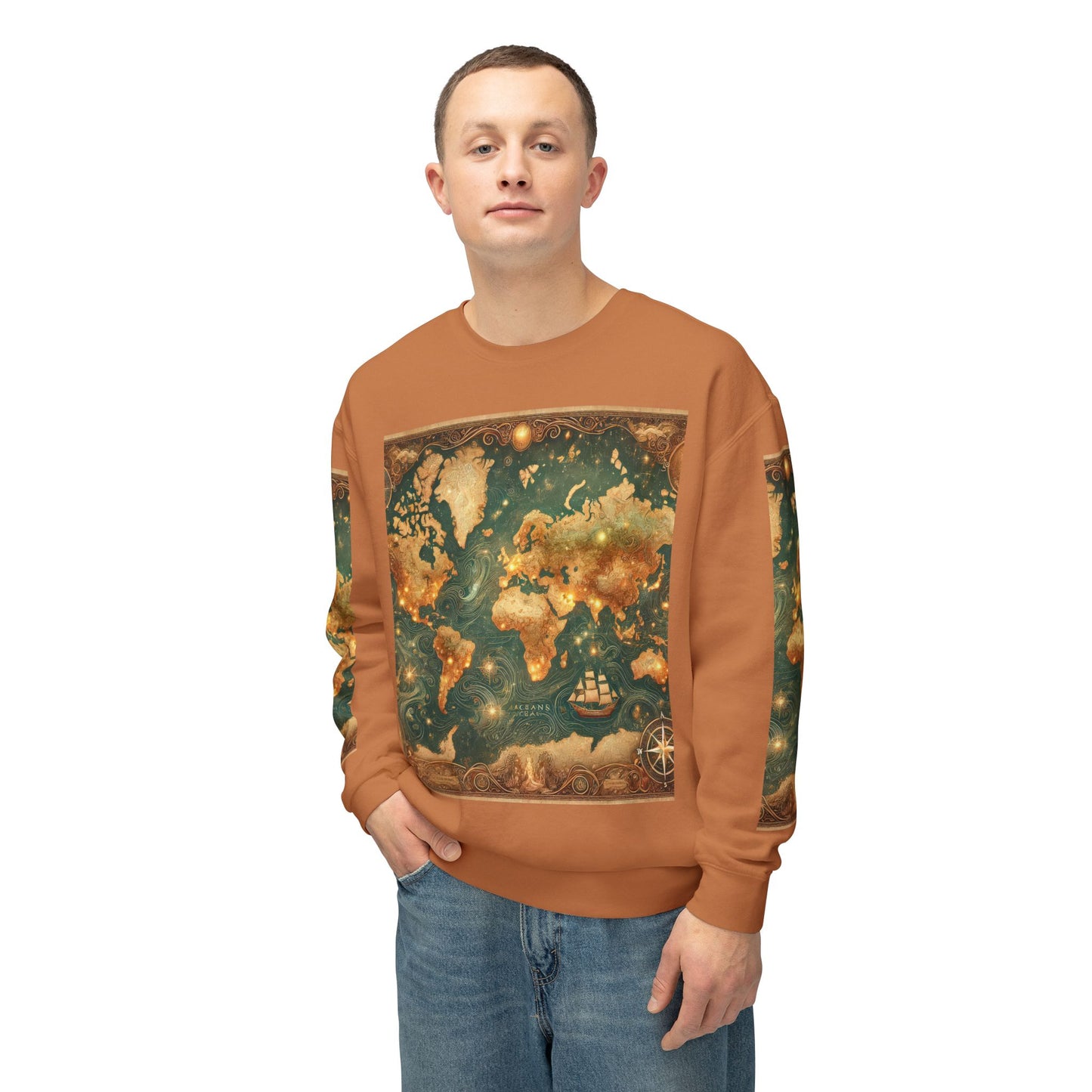 Unisex Lightweight Crewneck Sweatshirt