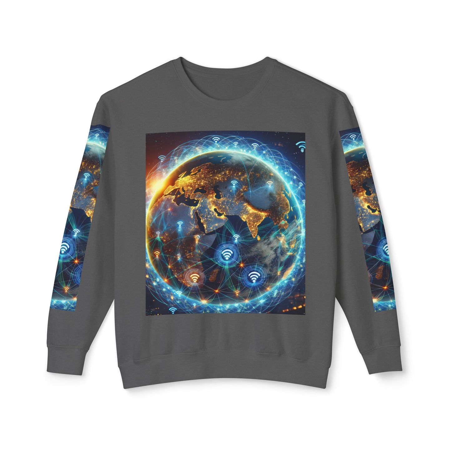 Unisex Lightweight Crewneck Sweatshirt