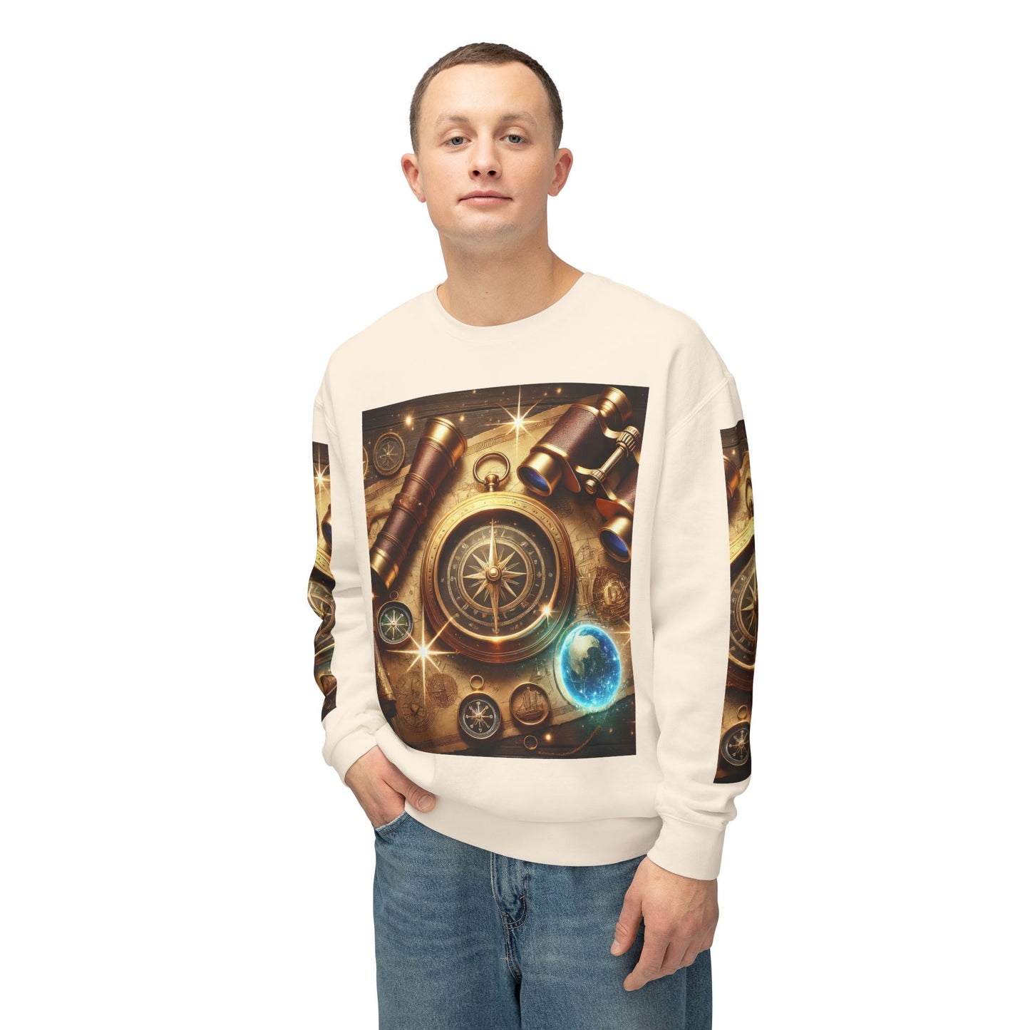 Unisex Lightweight Crewneck Sweatshirt