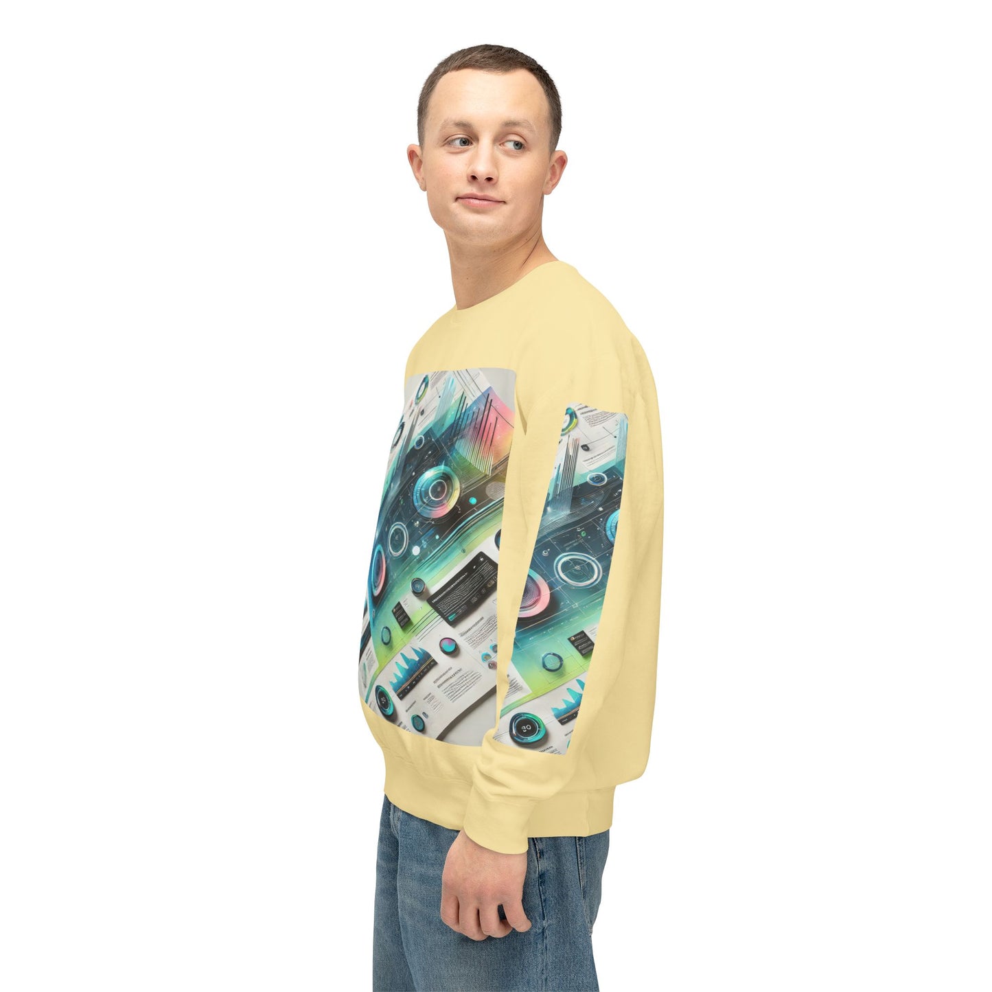 Unisex Lightweight Crewneck Sweatshirt