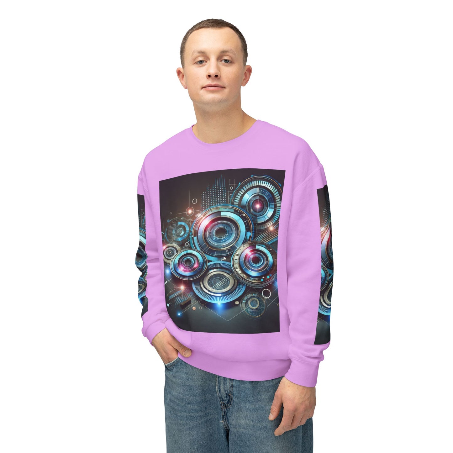 Unisex Lightweight Crewneck Sweatshirt