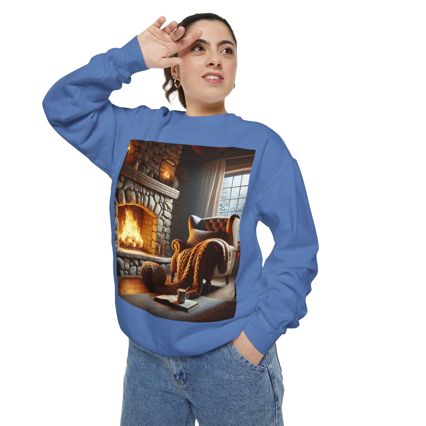 Unisex Garment-Dyed Sweatshirt