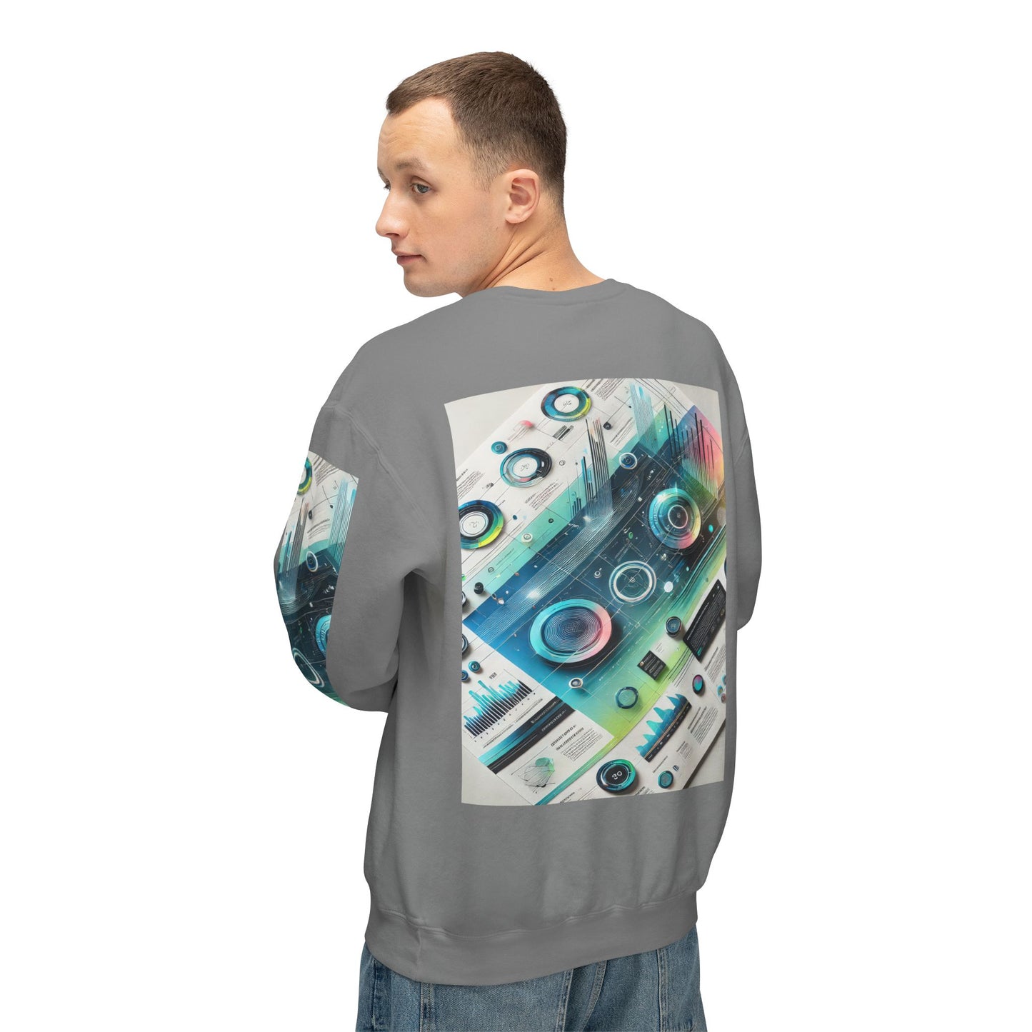 Unisex Lightweight Crewneck Sweatshirt