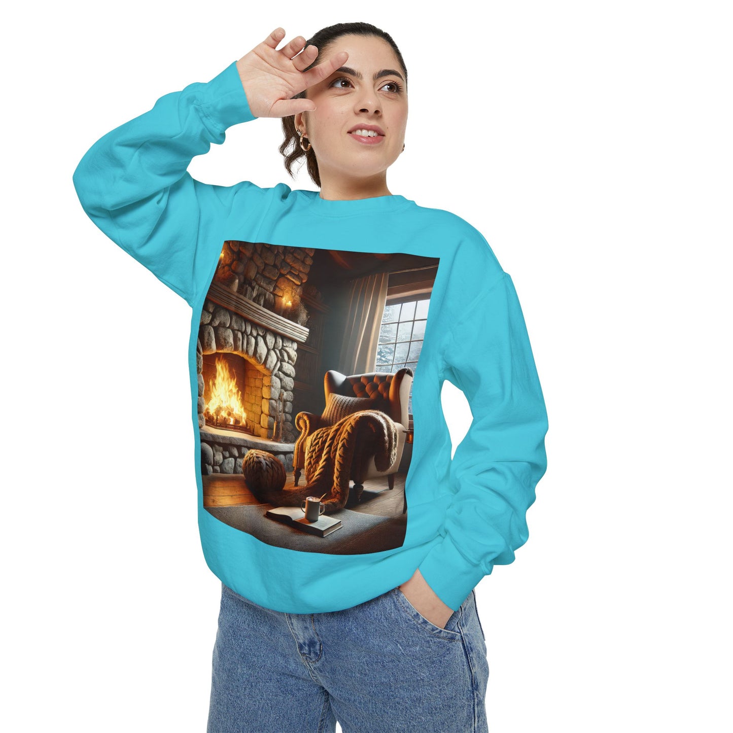 Unisex Garment-Dyed Sweatshirt