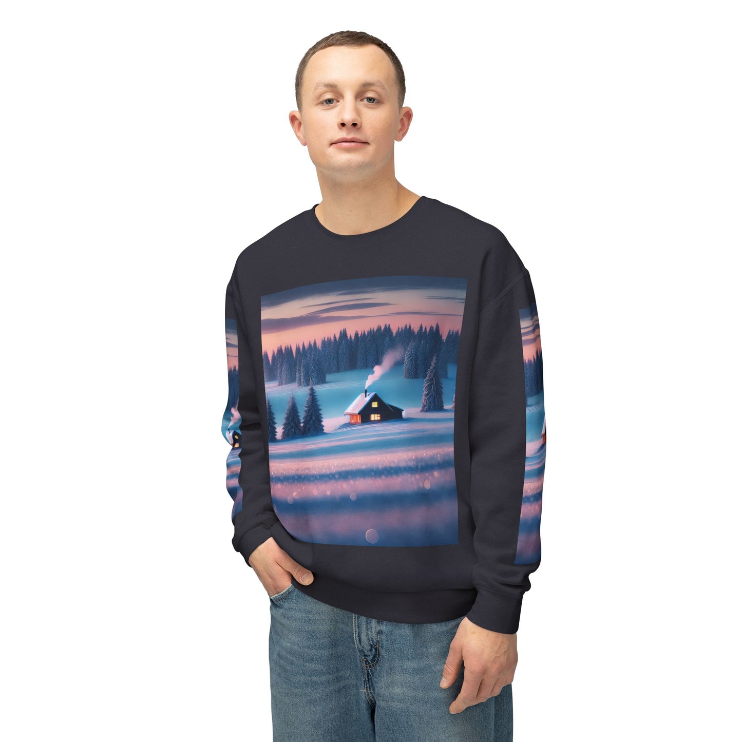 Unisex Lightweight Crewneck Sweatshirt