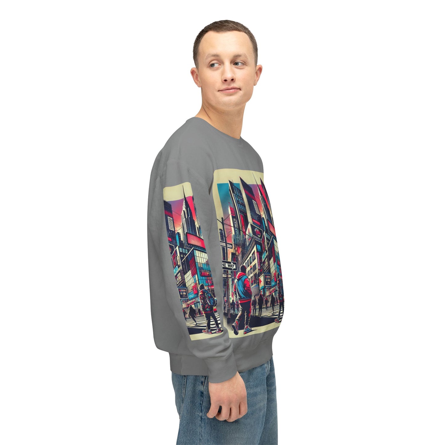 Unisex Lightweight Crewneck Sweatshirt