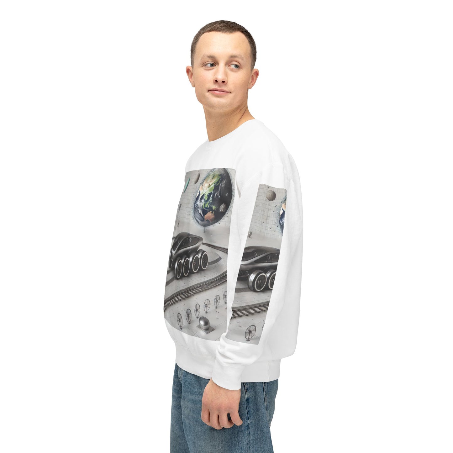 Unisex Lightweight Crewneck Sweatshirt