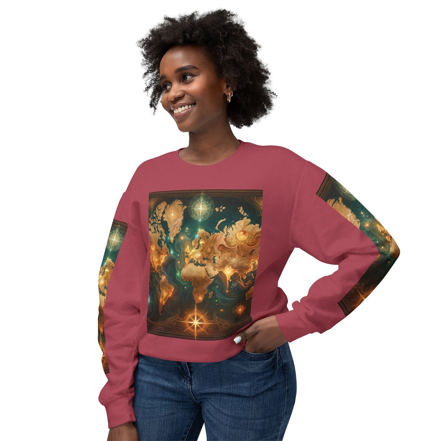 Unisex Lightweight Crewneck Sweatshirt