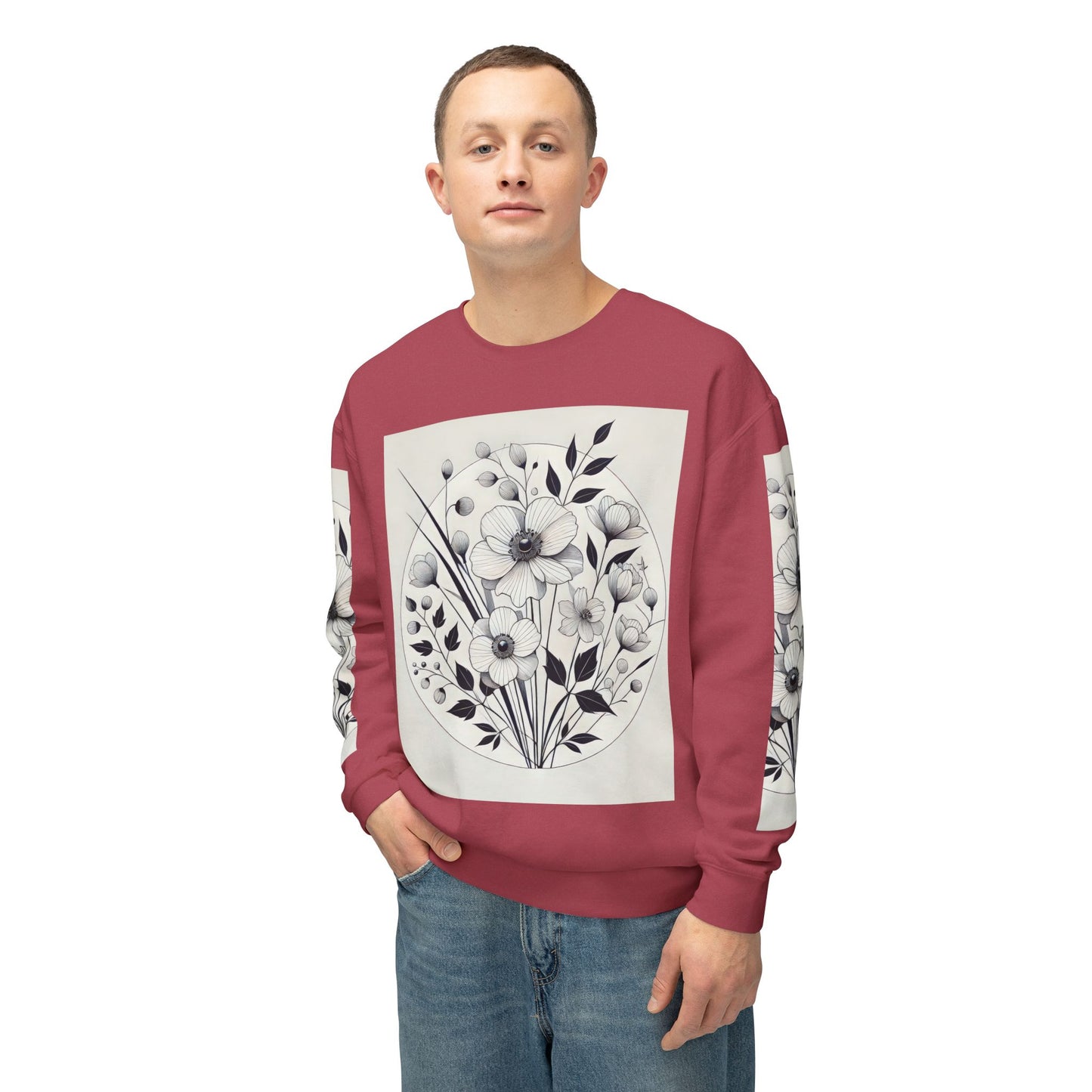 Unisex Lightweight Crewneck Sweatshirt