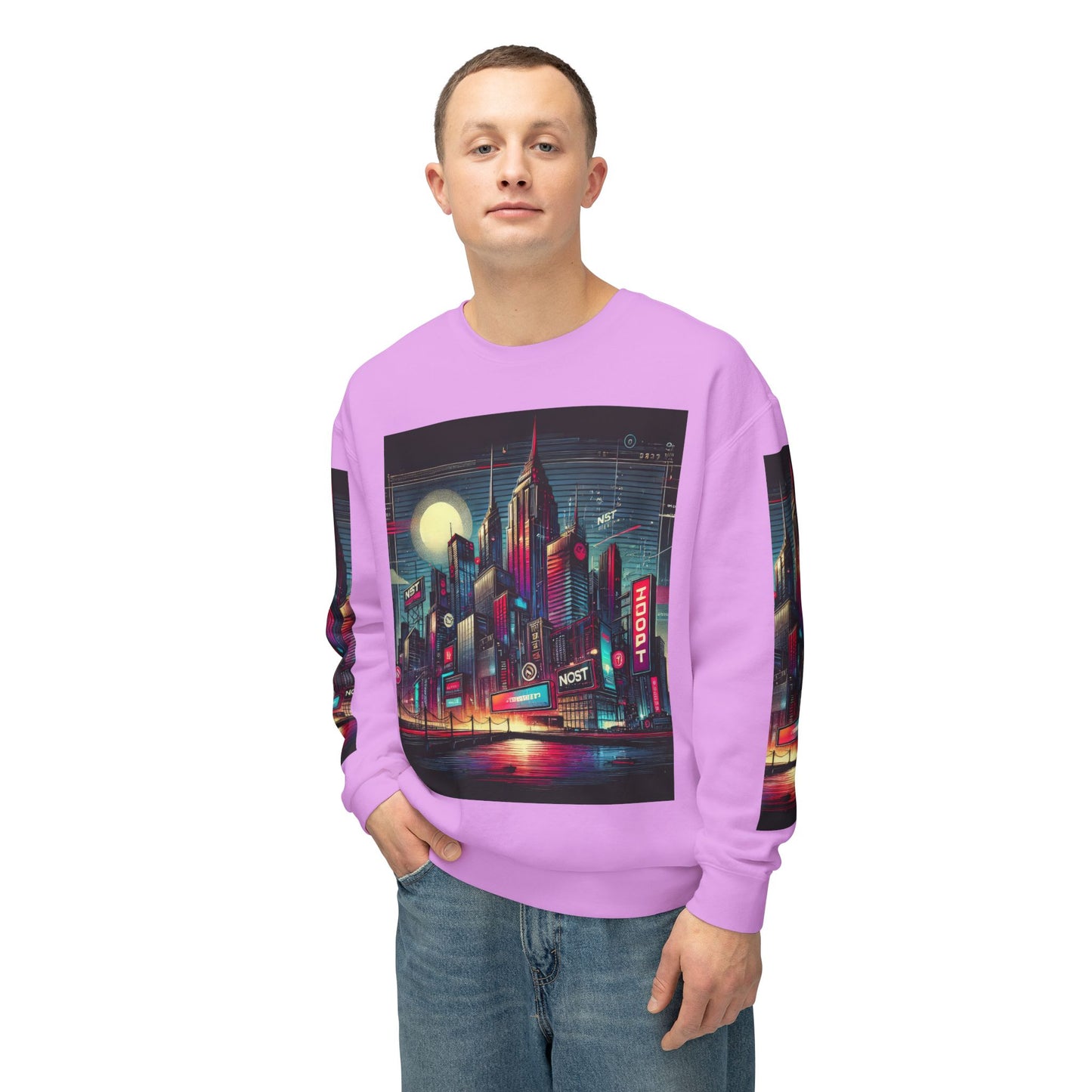 Unisex Lightweight Crewneck Sweatshirt