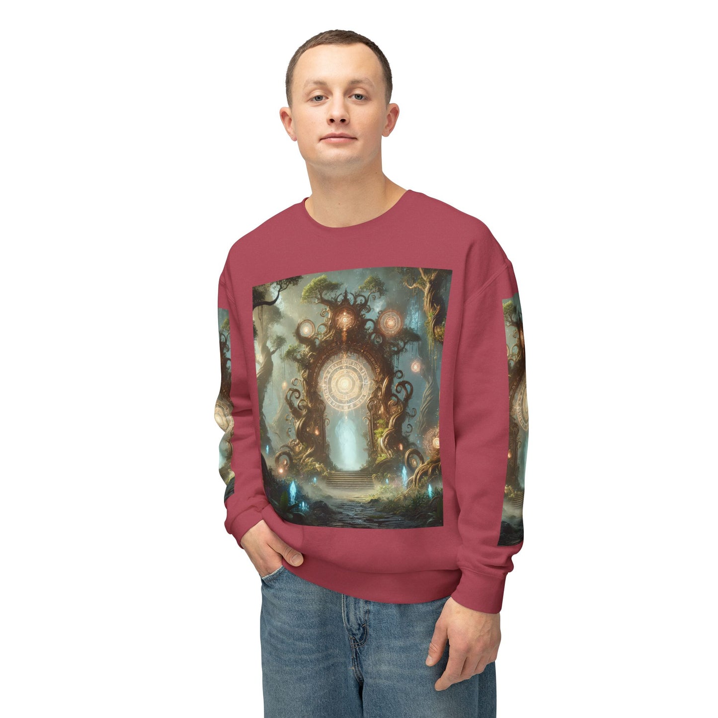 Unisex Lightweight Crewneck Sweatshirt