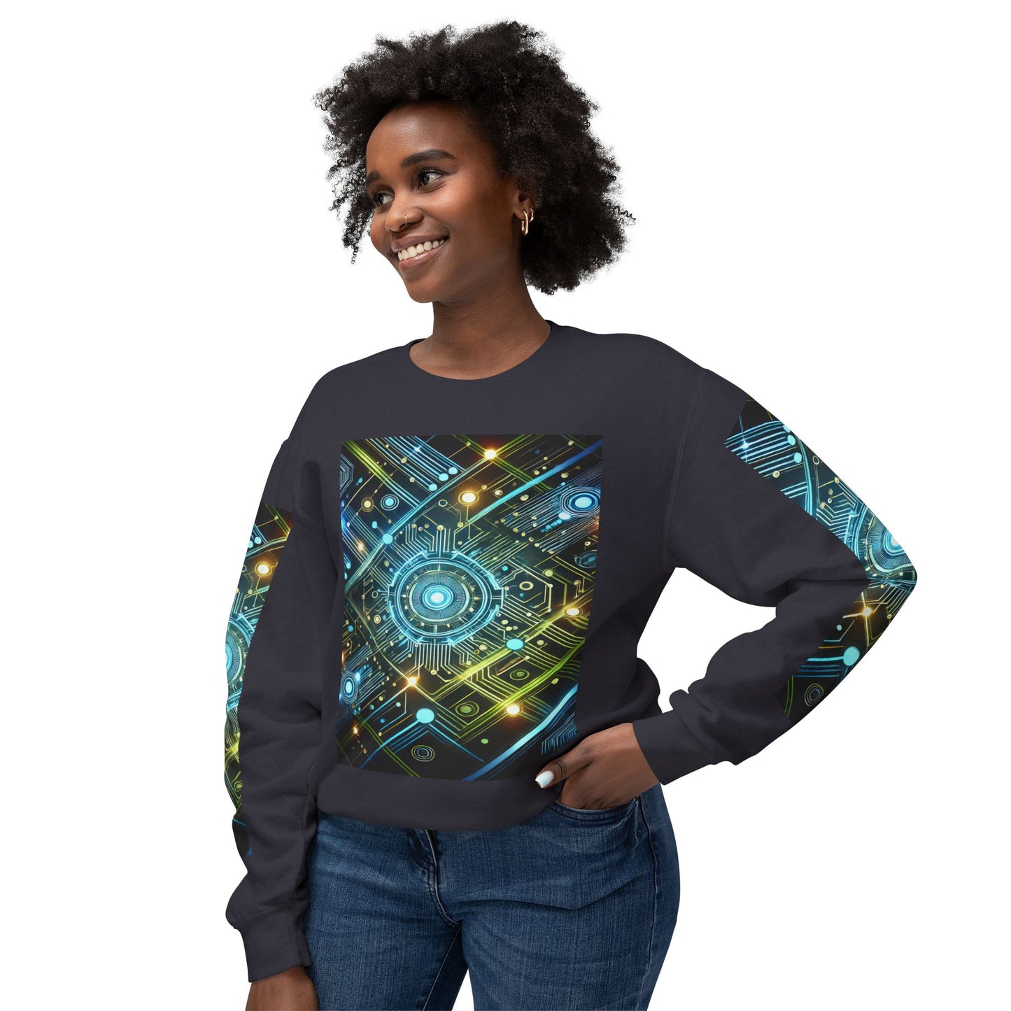 Unisex Lightweight Crewneck Sweatshirt