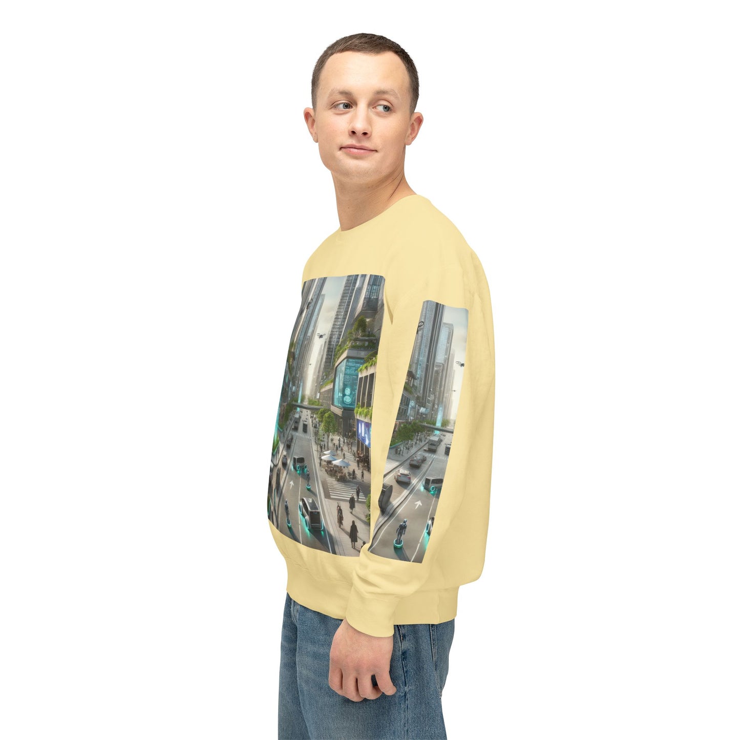 Unisex Lightweight Crewneck Sweatshirt