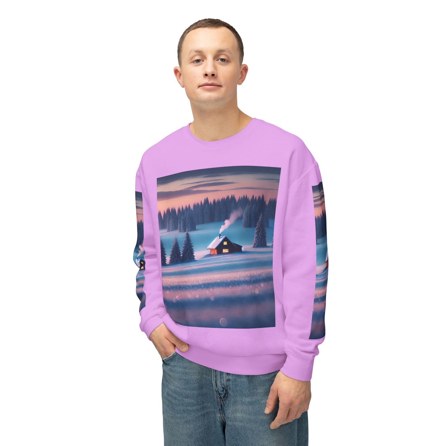 Unisex Lightweight Crewneck Sweatshirt